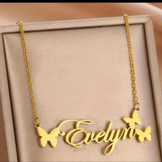 Customized necklaces and bracelets available